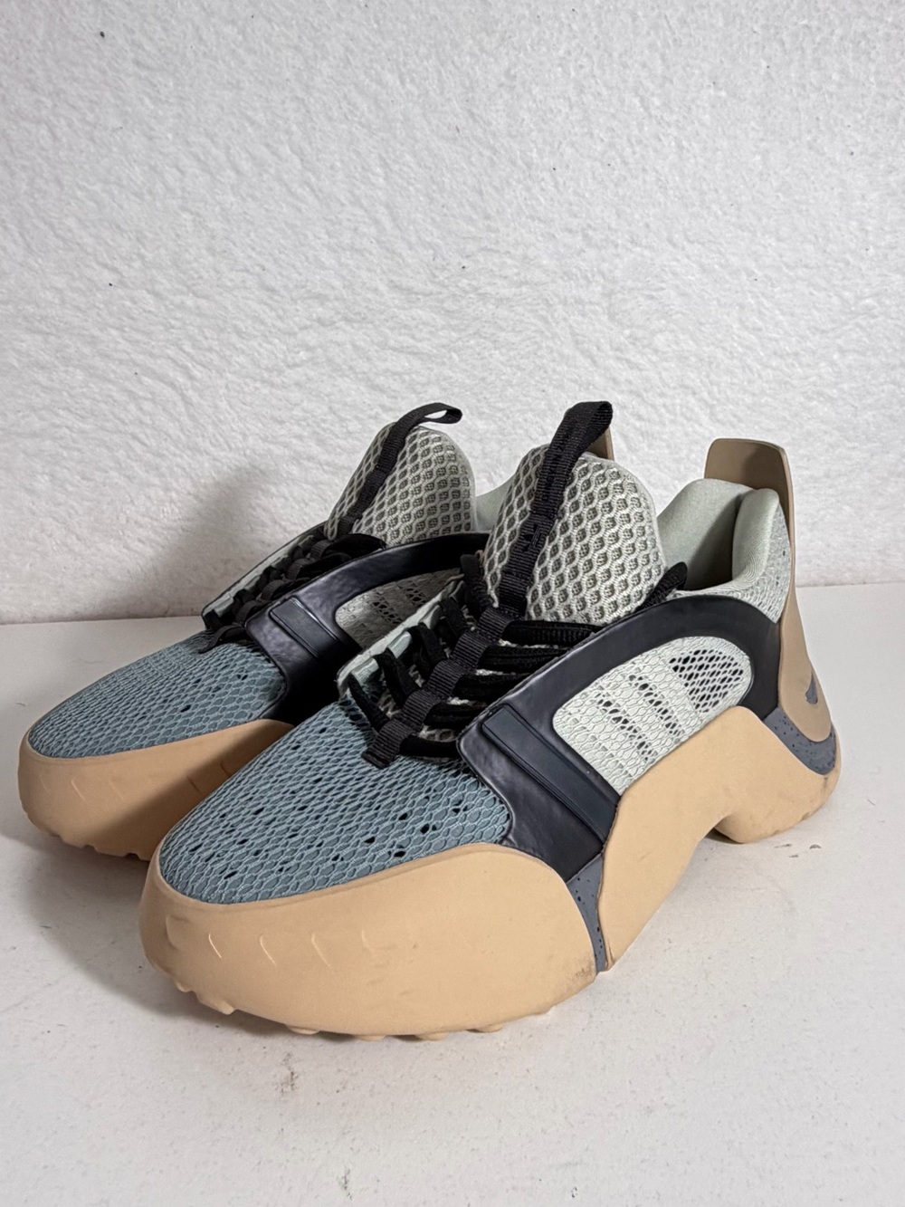 adidas x Dingyun Zhang Kouza DYZ JI3893 Ash Silver Sneakers M6 W7 NWT Futuristic
